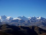16 Peak 6820 And Other 6000M Peaks South Of The Tong La Peak 6820 and other 6000m peaks are visible to the right of Labuche Kang south of the Tong La.